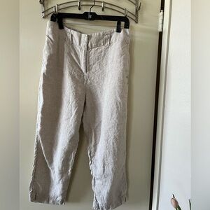 Chico’s linen capri pants- Size 1.5R